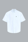 BOXY SHORT SLEEVE SHIRT BLUE