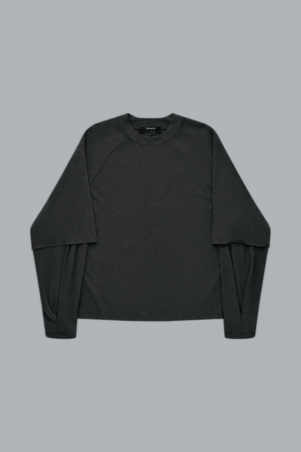 RAGLAN LAYERED LONG SLEEVE T-SHIRT