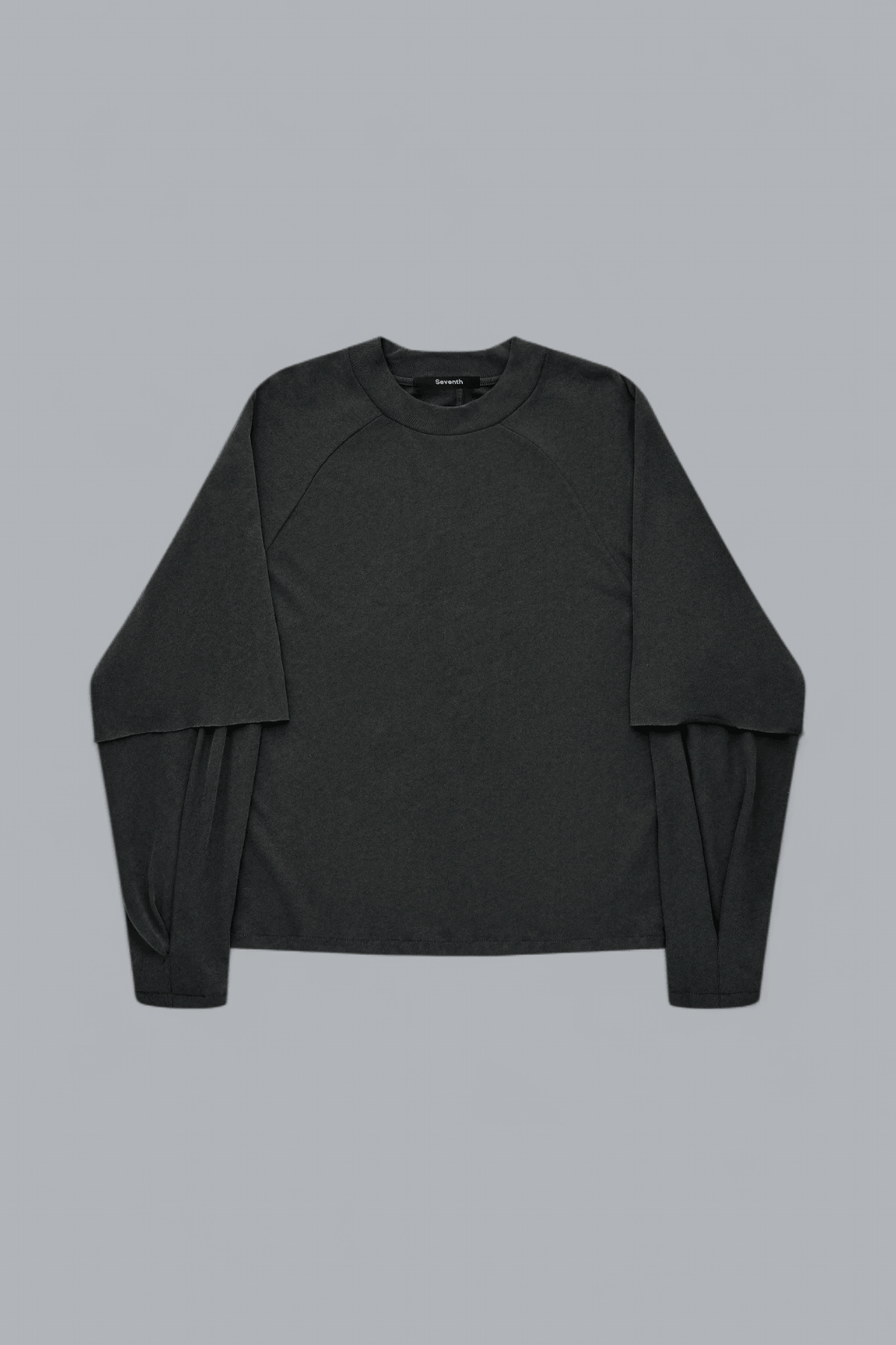 RAGLAN LAYERED LONG SLEEVE T-SHIRT
