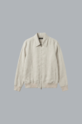 Linen Bomber Jacket