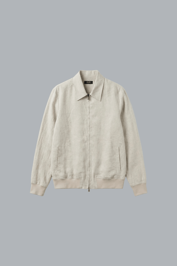 Linen Bomber Jacket
