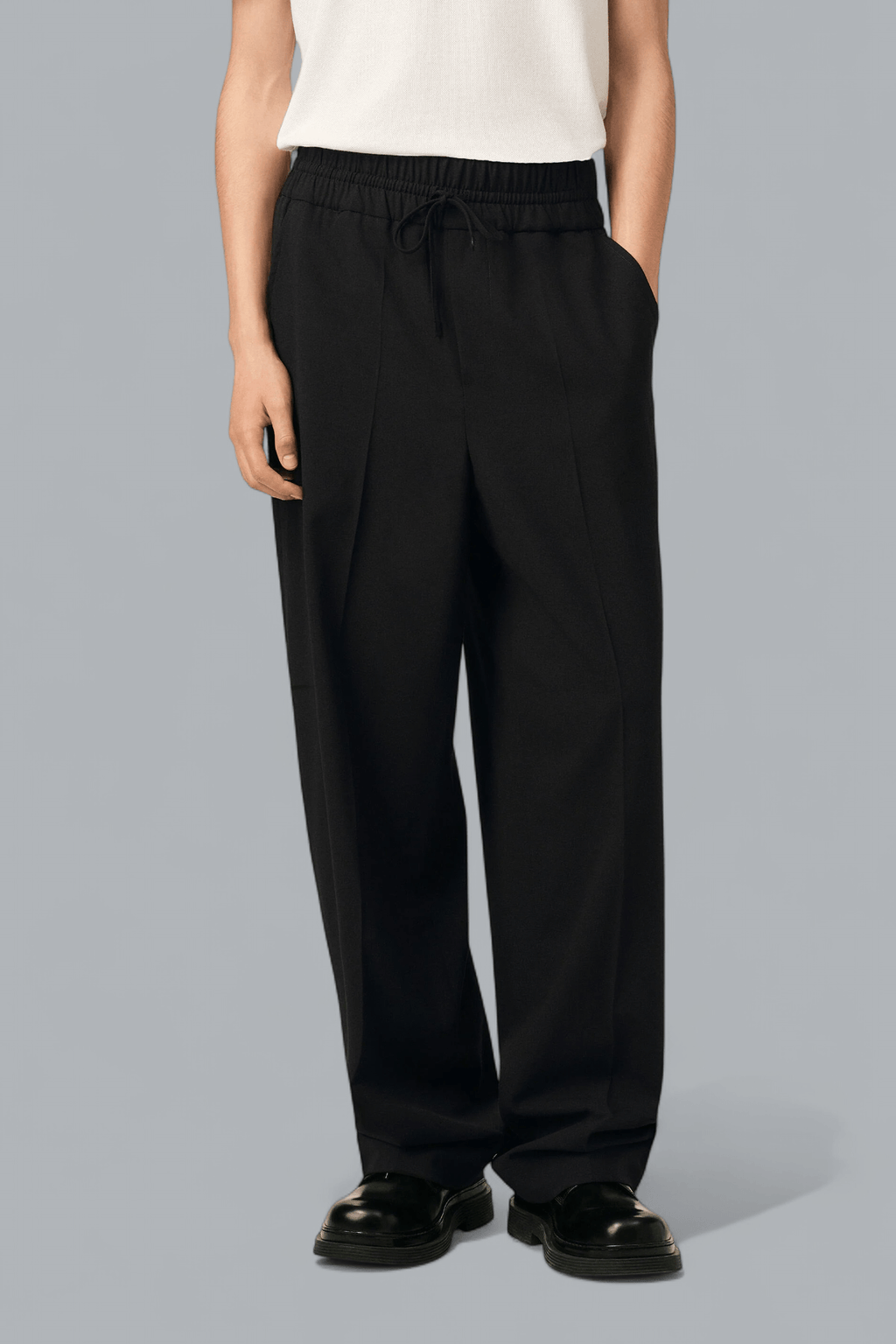ELASTICATED TROUSERS