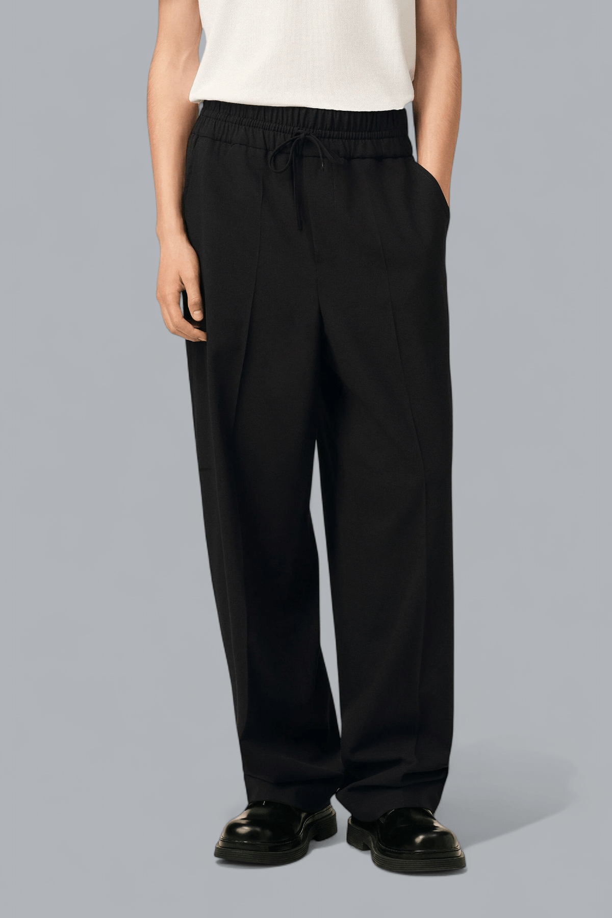 ELASTICATED TROUSERS