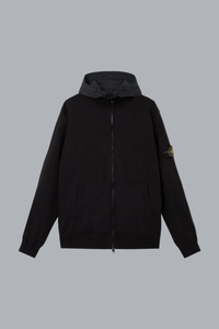LIGHT RAW HAND ORGANIC COTTON CARDIGAN NAVY BLUE
