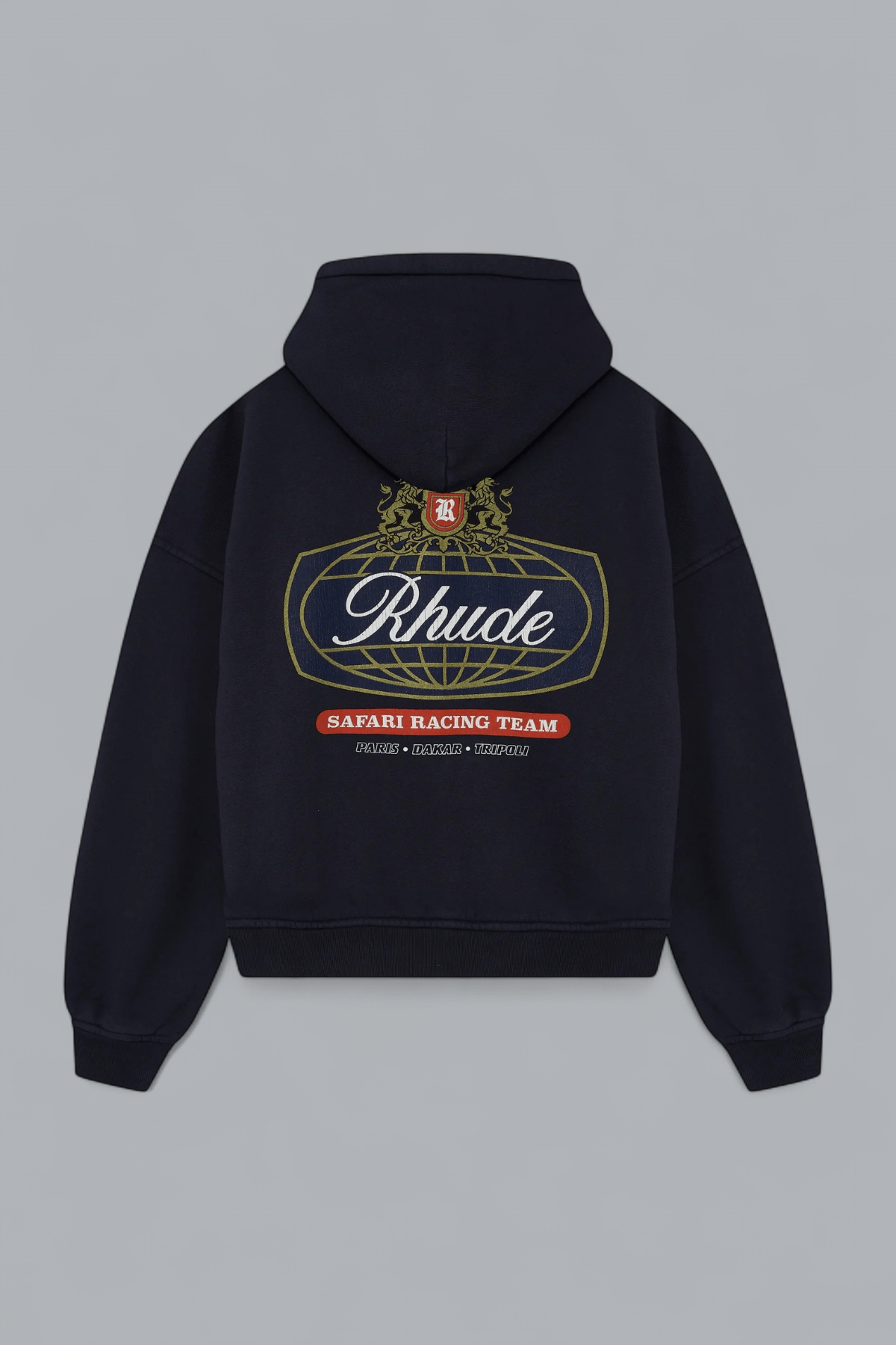 SAFARI CREST ZIP THROUGH HOODIE