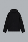 ORGANIC COTTON INTERLOCK ZIP THROUGH HOODIE