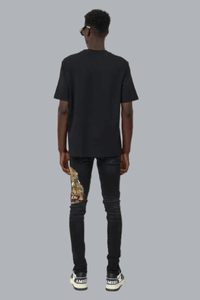 AMIRI SCRIPT TEE BLACK
