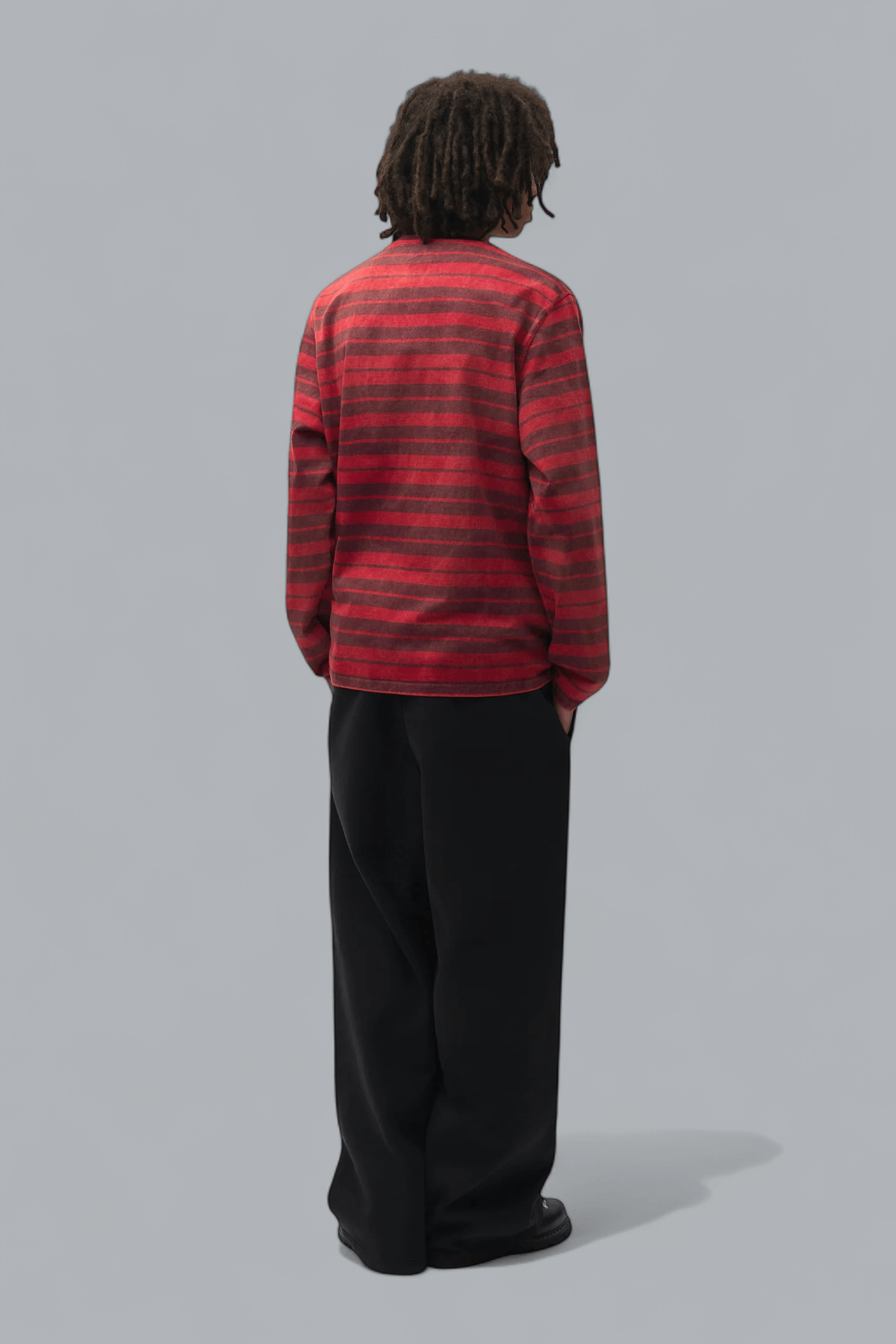 SUNFADE STRIPED LONG SLEEVE T-SHIRT