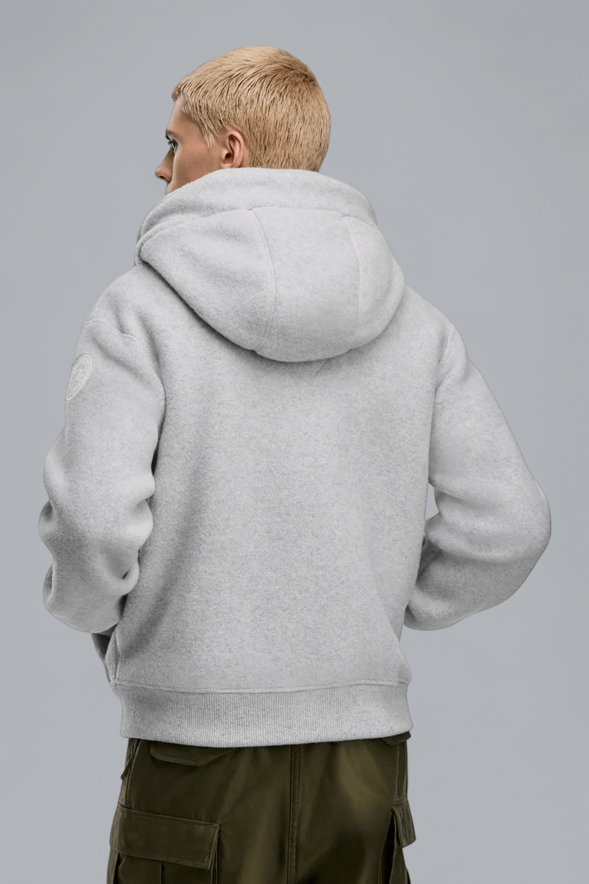 CHILLIWACK FLEECE BOMBER JACKET WHITE LABEL