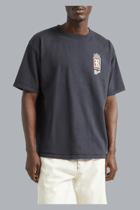 RHUDE FUMAR 91 TEE VINTAGE BLACK / WHITE / RED