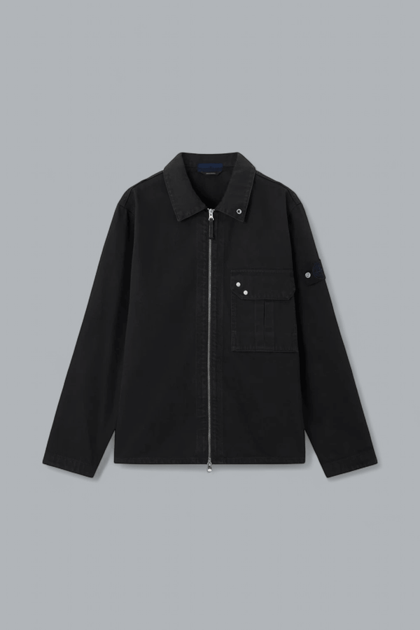LIGHT BULL DENIM-TC OVERSHIRT