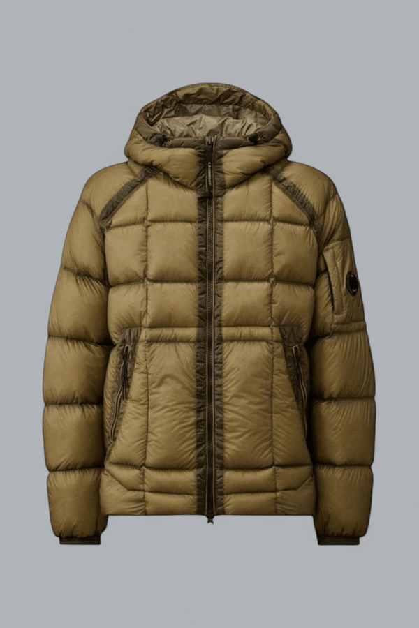 D.D. SHELL HOODED DOWN JACKET