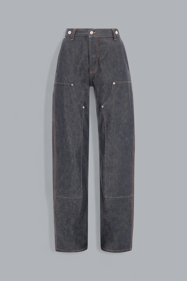 PANELLED JEANS