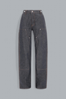 PANELLED JEANS