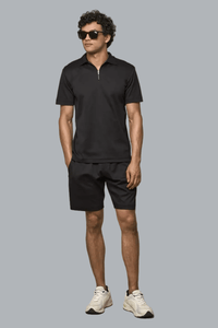 Interlock Supima Sport Shorts Black