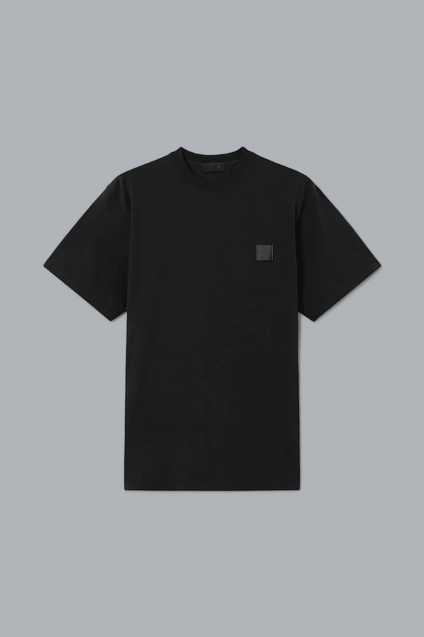 ORGANIC COTTON JERSEY CREPE GHOST T-SHIRT