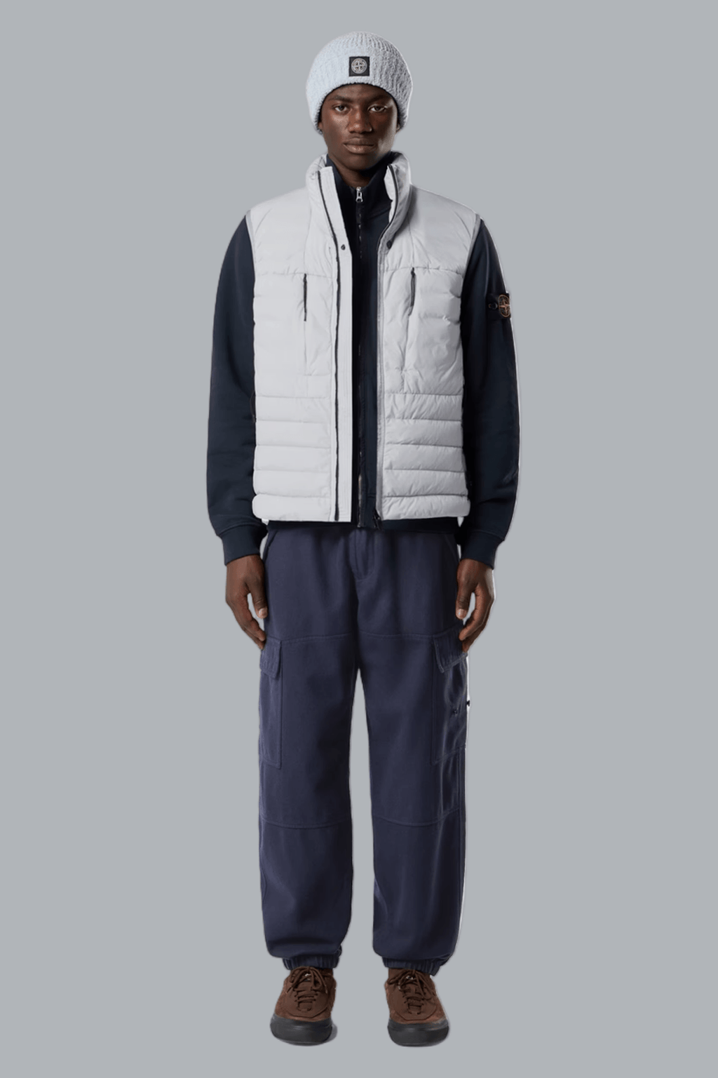 SEAMLESS TUNNEL NYLON DOWN-TC VEST