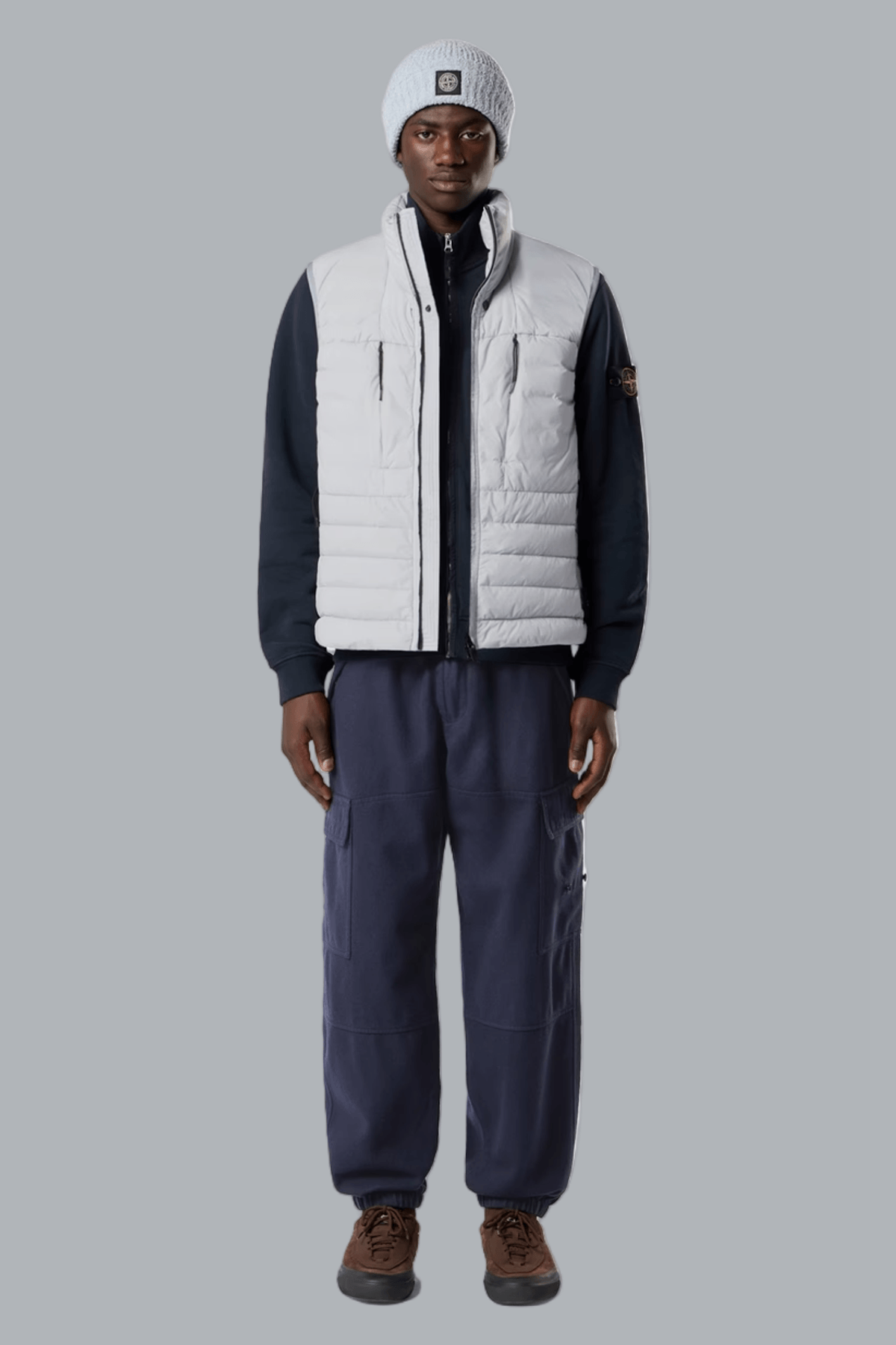 SEAMLESS TUNNEL NYLON DOWN-TC VEST