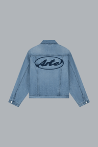 Circle Logo Jacket Denim Bleach