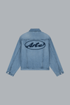 Circle Logo Jacket Denim Bleach