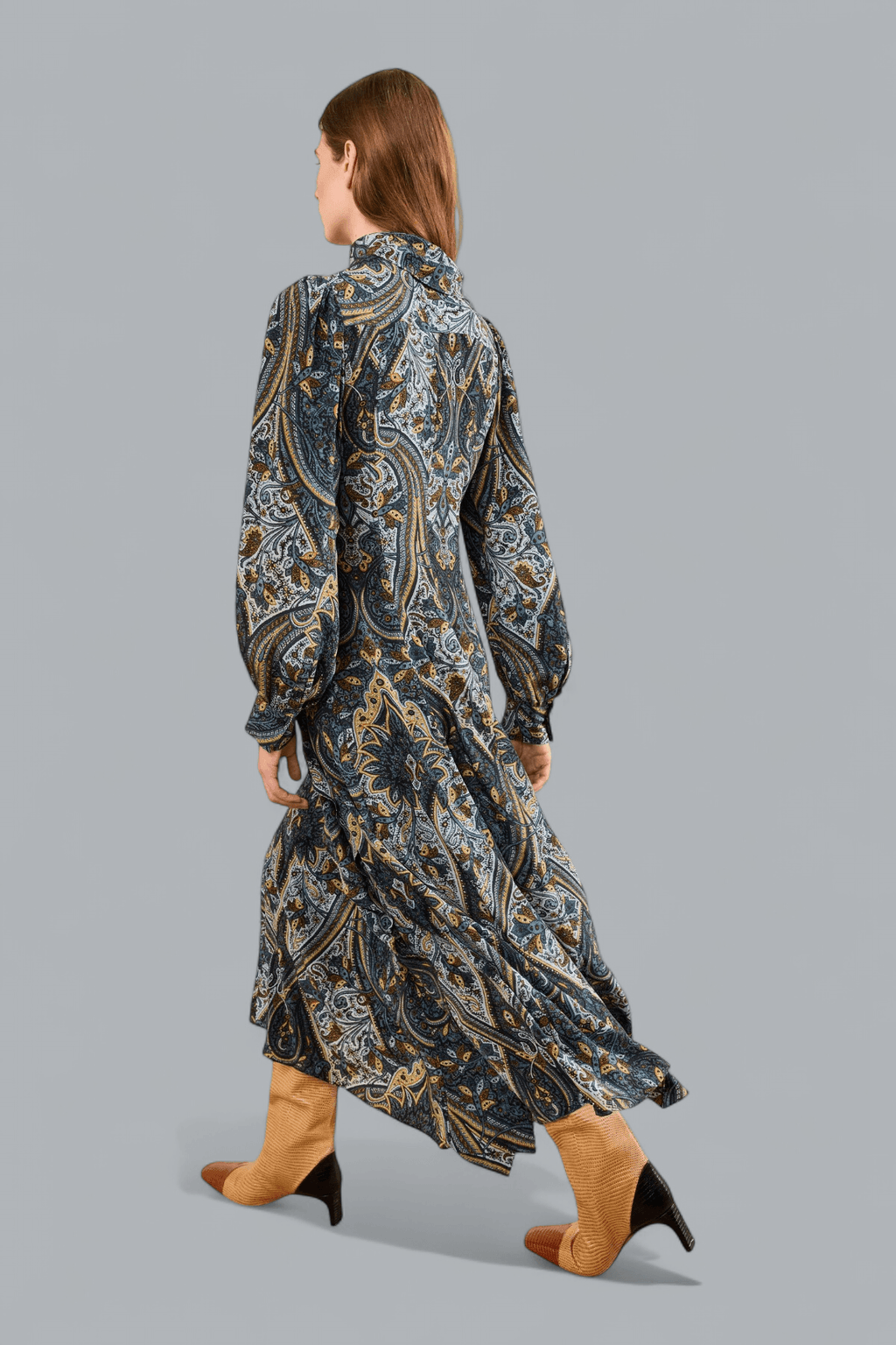 SABRINA SILK MAXI DRESS
