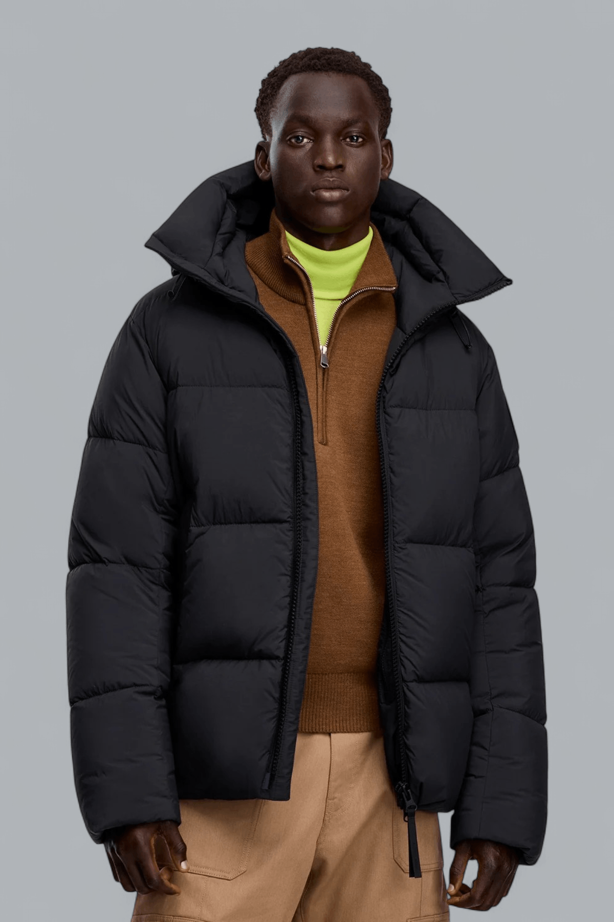 CROFTON PUFFER JACKET BLACK LABEL