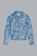Denim Allover Jacket Raw Denim