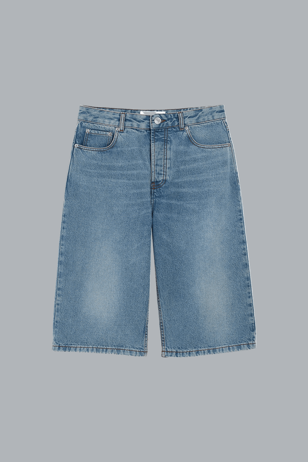 BERMUDA MAAT LARGE FIT BLEU