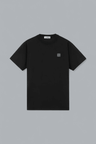 ORGANIC COTTON JERSEY 'FISSATO' EFFECT T-SHIRT