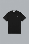 ORGANIC COTTON JERSEY 'FISSATO' EFFECT T-SHIRT