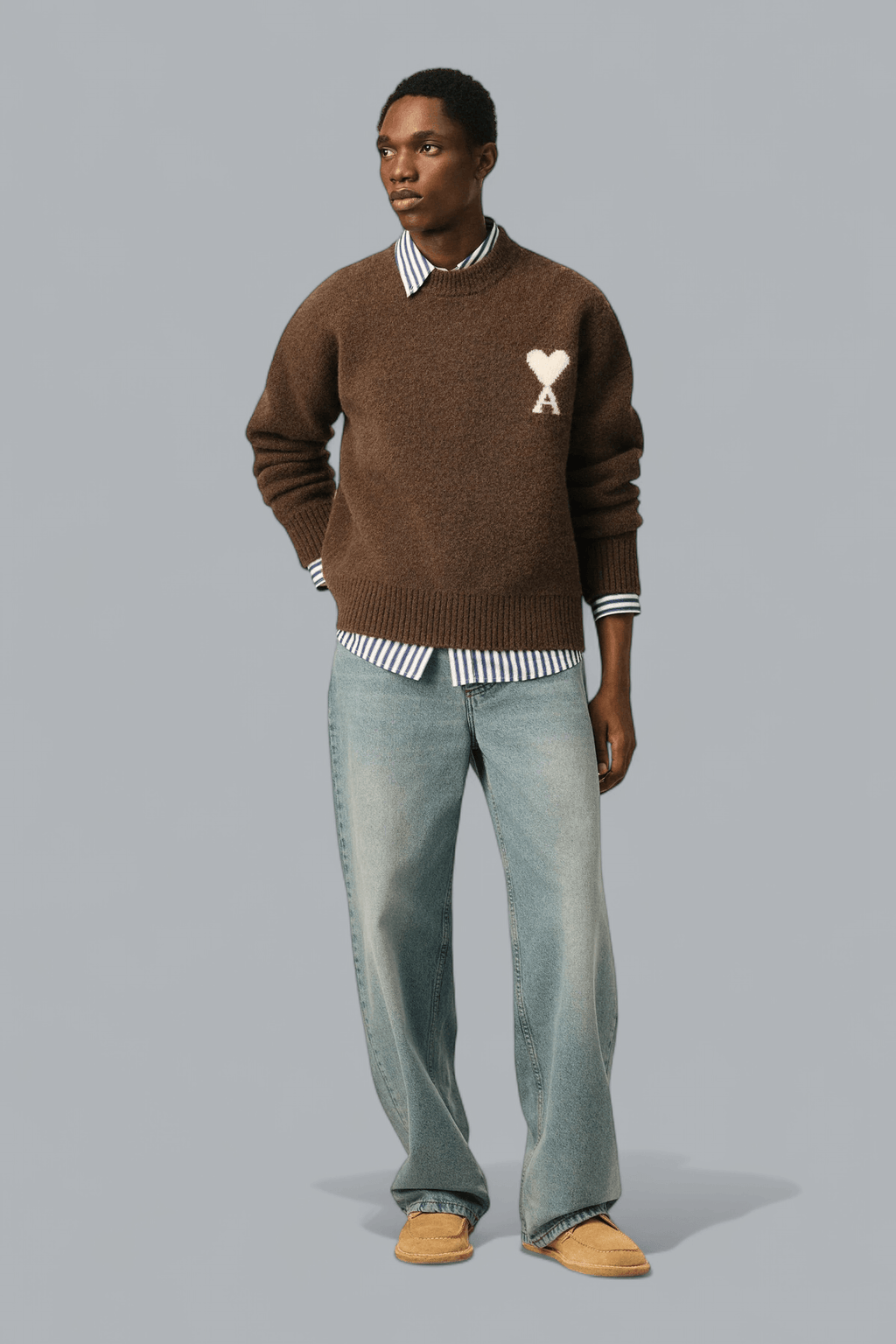 ALPACA KNIT AMI DE COEUR CREWNECK