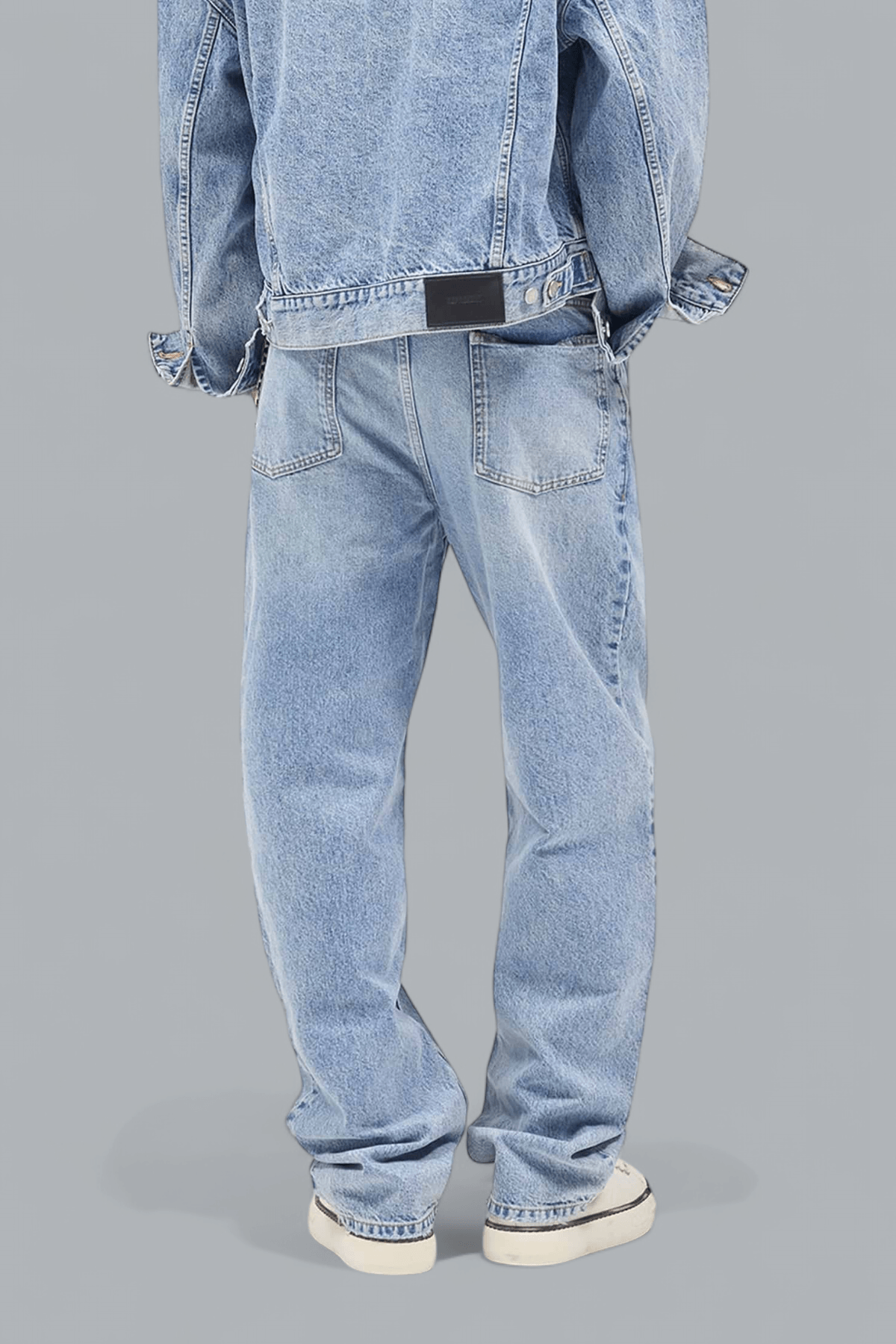 HEATON DENIM STRAIGHT JEANS