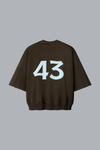"43" CUT SLEEVE SWEATER