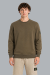 ORGANIC COTTON STRETCH FLEECE GHOST SWEATER