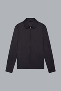 Wool Stretch Overshirt Dark Navy