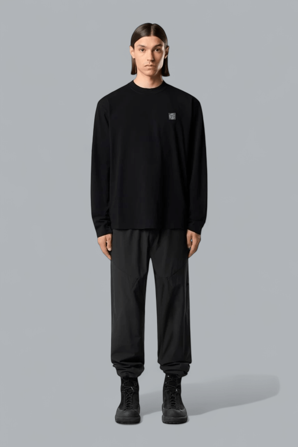 ORGANIC COTTON JERSEY LONG SLEEVE T-SHIRT