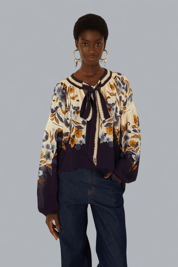 GOLDEN NATURE BLOUSE