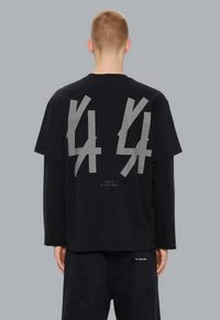 DOUBLE SLEEVE T-SHIRT BLACK