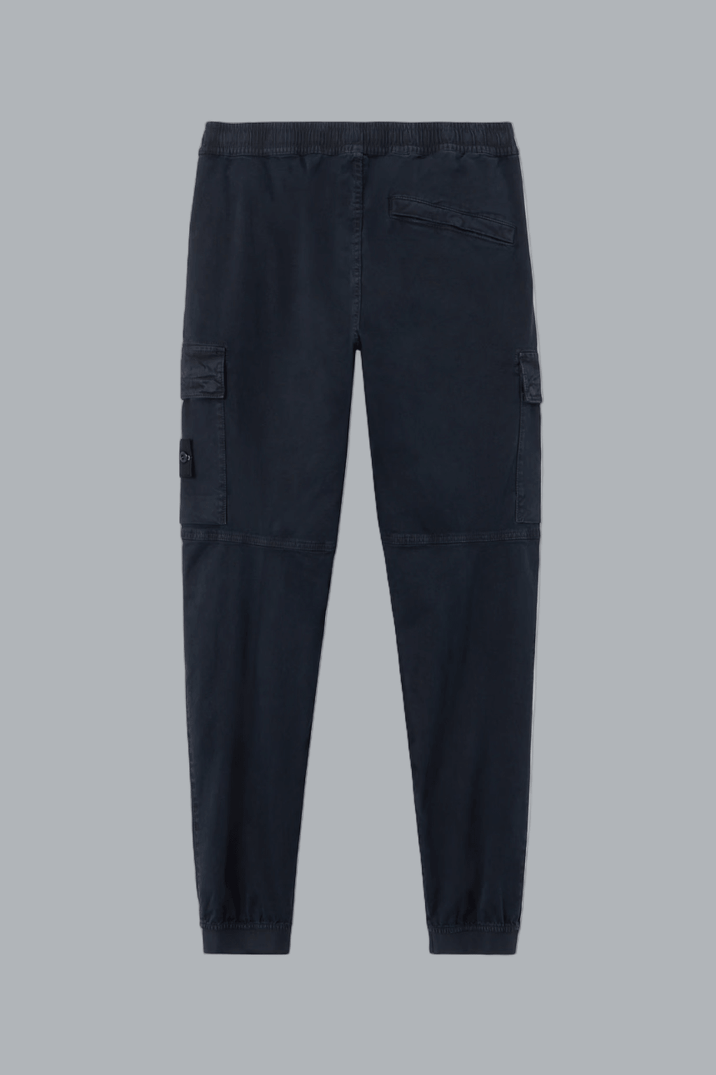 STRETCH ORGANIC BROKEN TWILL COTTON 'OLD' EFFECT CARGO PANTS