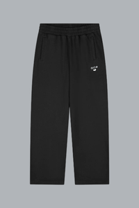 Heart Logo Sweatpants Black