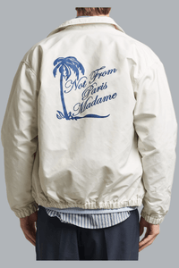 Veste Slogan Palmier OFF WHITE