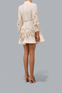 VALIANT BUTTON MINI DRESS