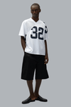 32 Jersey Navy/White