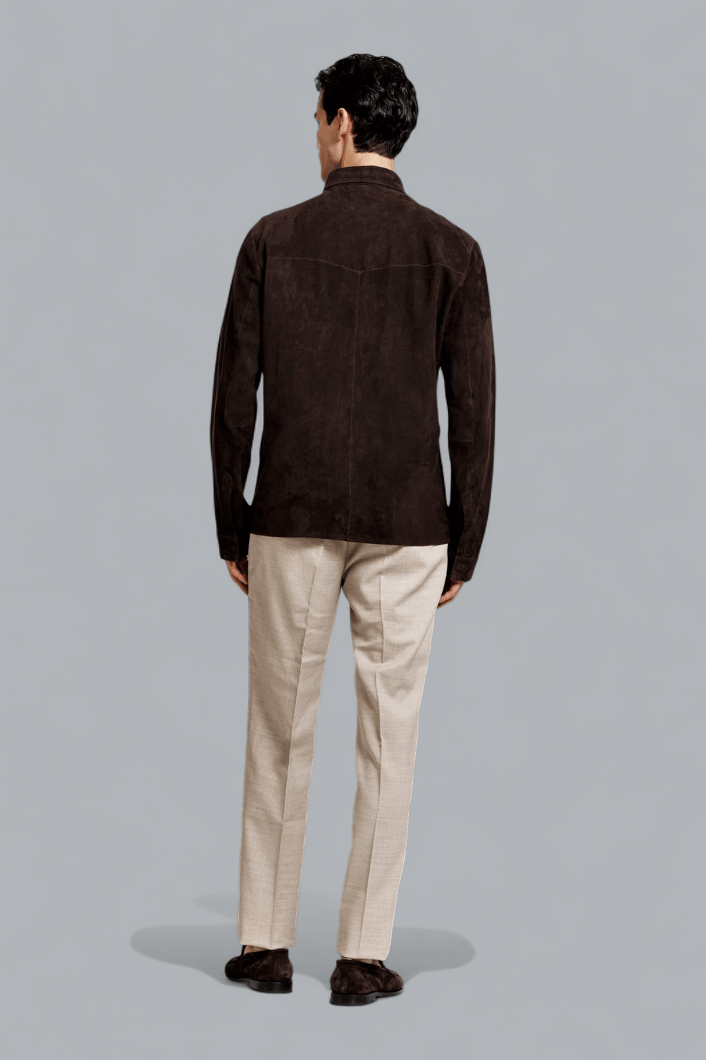 ROCCO SUEDE OVERSHIRT