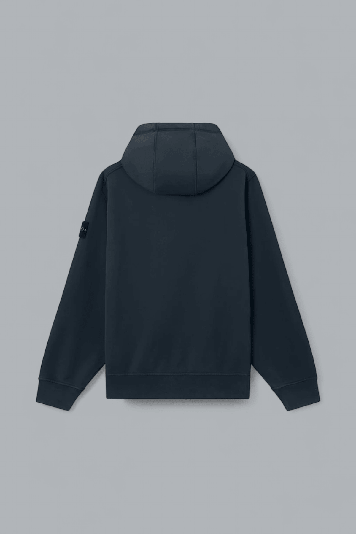 ORGANIC COTTON FLEECE ZIP THROUGH HOODIE