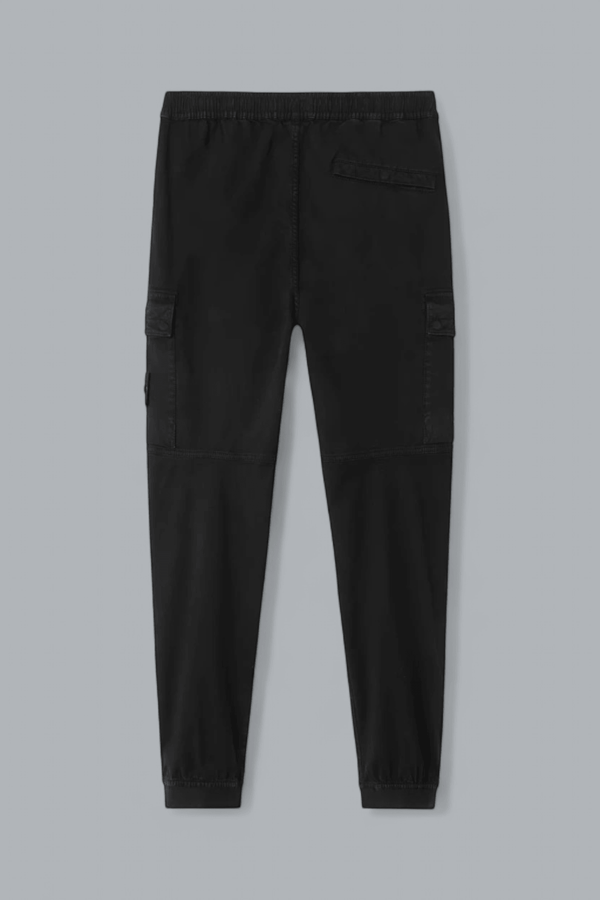 STRETCH ORGANIC BROKEN TWILL COTTON 'OLD' EFFECT CARGO PANTS