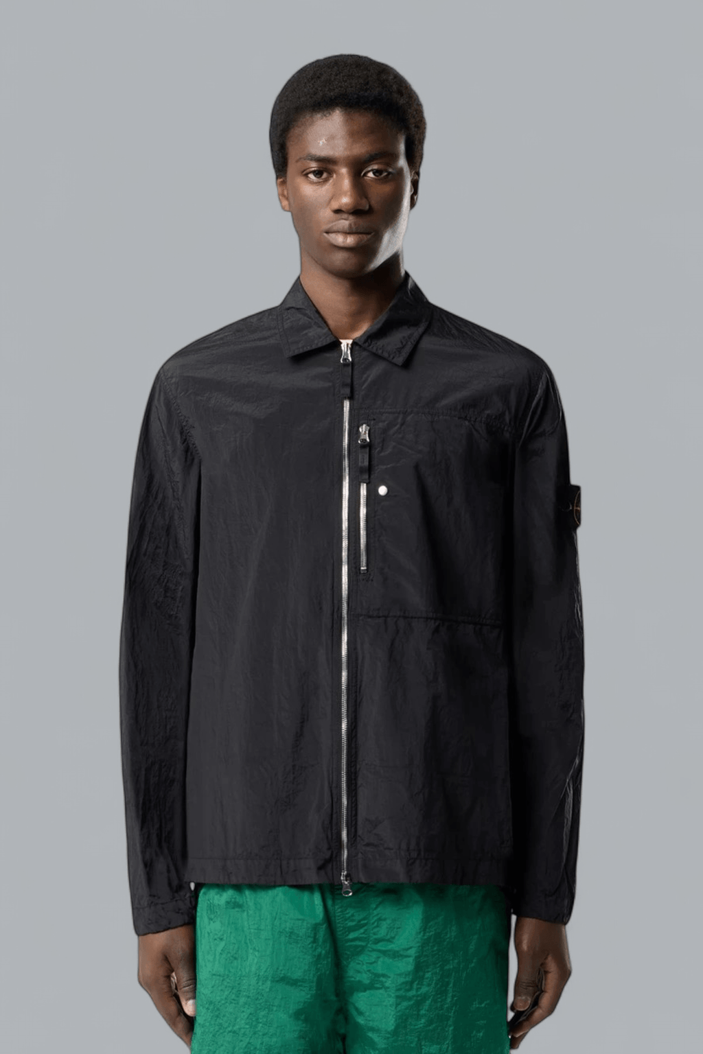 NYLON METAL IN ECONYL® OVERSHIRT
