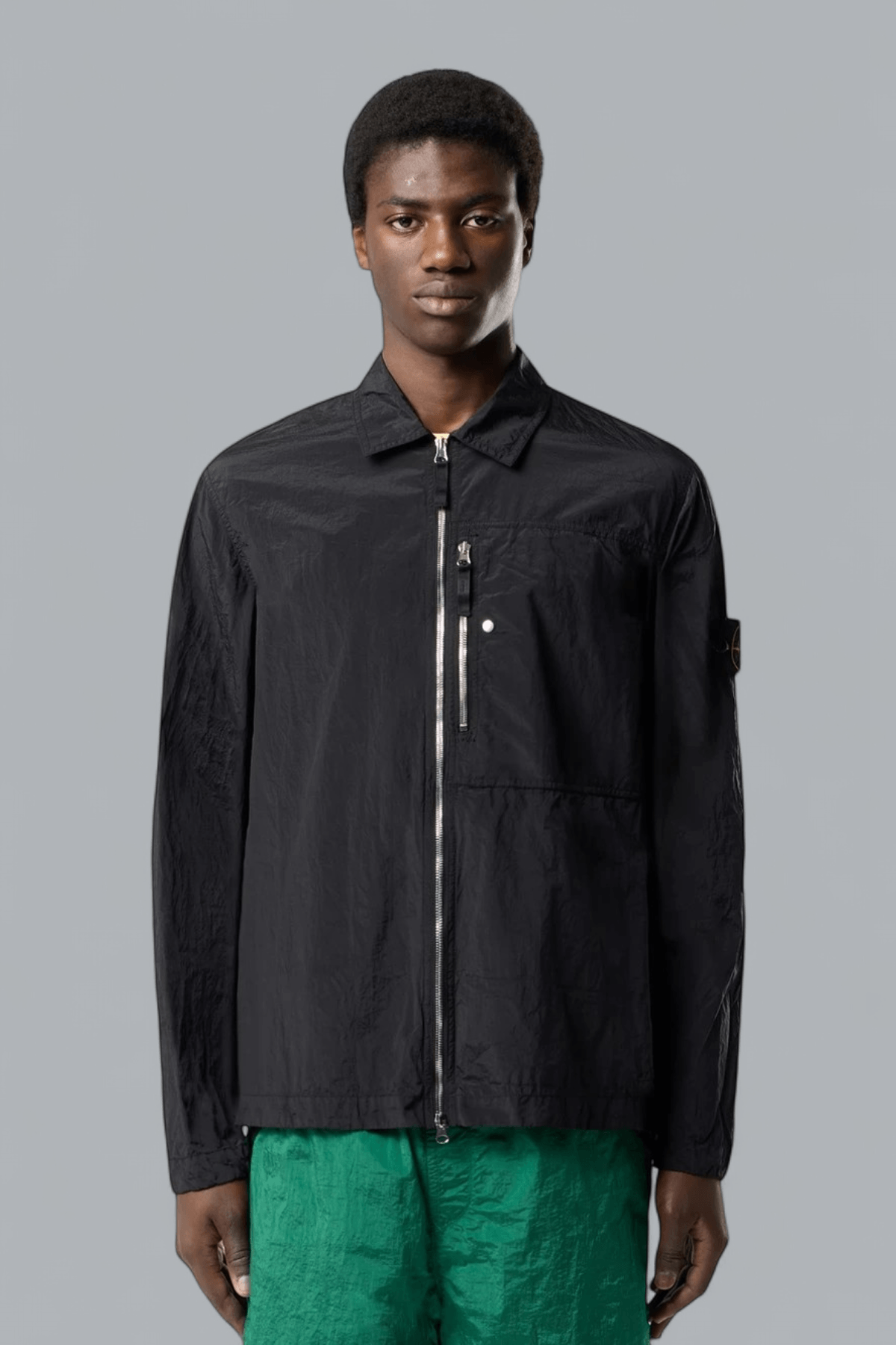 NYLON METAL IN ECONYL® OVERSHIRT