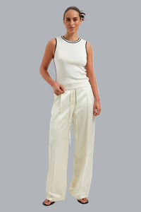 LISE IVORY/BLACK