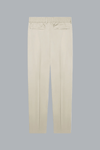 Wool Stretch Trousers Light Beige